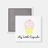 Mijn kleine Cupcake Magneet (Voorkant / Achterkant)