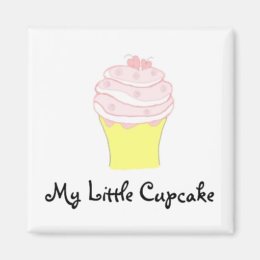Mijn kleine Cupcake Magneet (Voorkant)