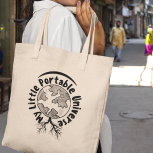 Mijn kleine draagbare universum eigenzinnig cool g tote bag