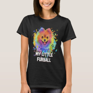 Mijn kleine Furball Funny Pommeren Humor Pom Pom A T-shirt