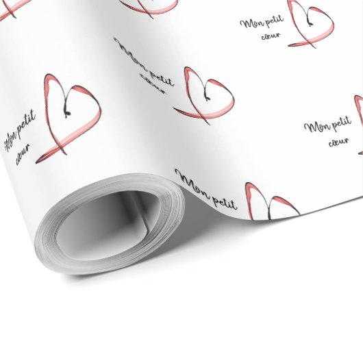 Mijn kleine hartje cadeaupapier (Rol Hoek)