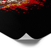 Mijn kleine horrorbemanning - Halloween Chicken Poster (Hoek)