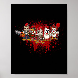 Mijn kleine horrorbemanning - Halloween Chicken Poster