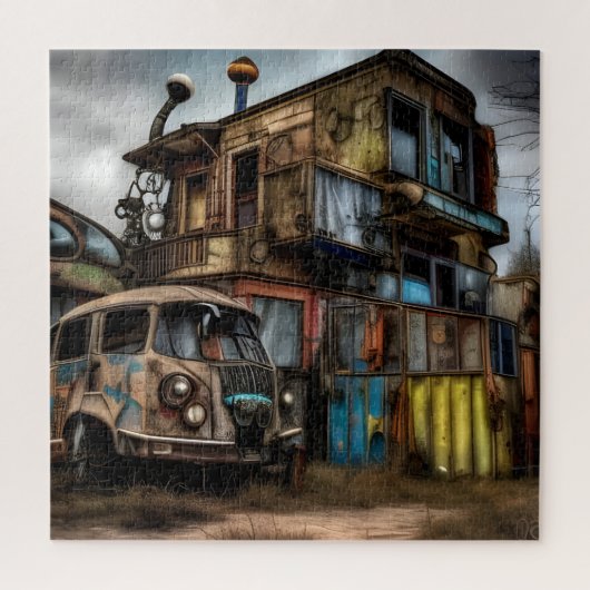 Mijn kleine Junkyard Legpuzzel (Verticaal)