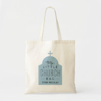 Mijn kleine kerktas met schattig blauw orthodoxe t