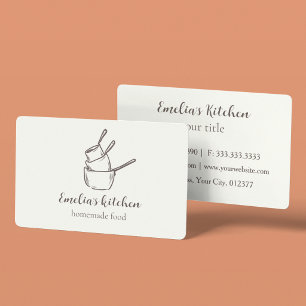 Mijn kleine keuken Catering Bedrijf Visitekaartje