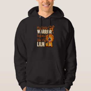 Mijn Kleine Krijger Vecht Als Een Leeuw Leukemie B Hoodie