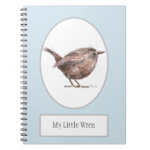 'Mijn kleine kruid' Bird Spiral Notebook Notitieboek (Voorkant)