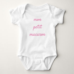 Mijn kleine Macaron Frans Romper