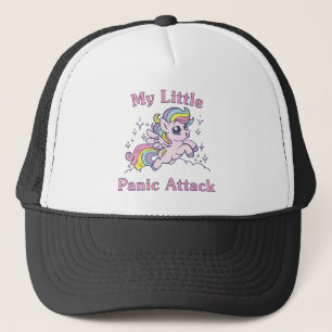 Mijn kleine paniekaanval eenhoorn trucker pet