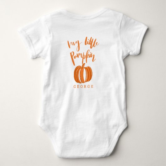 MIJN KLEINE POMPKIN ROMPER (Achterkant)