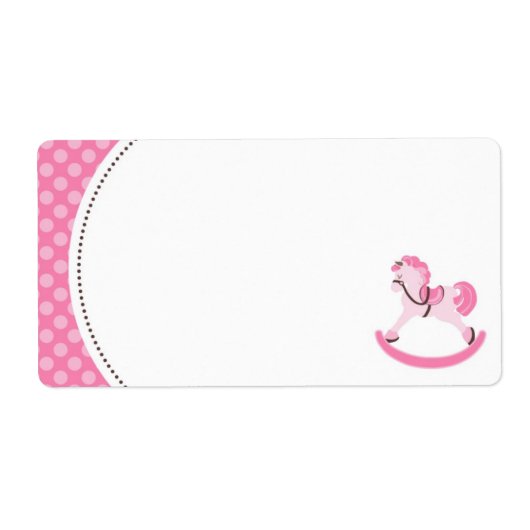 Mijn kleine Pony naamplaatje Etiket (Voorkant)