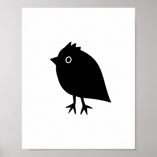 Mijn kleine vogel poster (Voorkant)