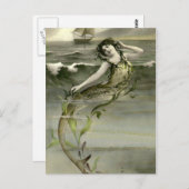 Mijn kleine zeemeermin briefkaart (Voorkant / Achterkant)