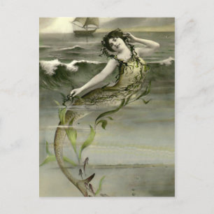 Mijn kleine zeemeermin briefkaart