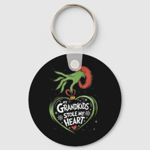 Mijn kleinkinderen hebben mijn hart gestolen met k sleutelhanger
