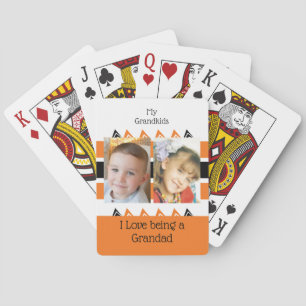 Mijn kleinkinderen vinden het heerlijk om een opa pokerkaarten