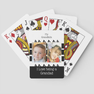 Mijn kleinkinderen vinden het heerlijk om een opa pokerkaarten