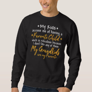 Mijn kleinkinderen zijn mijn favoriete grootouders trui