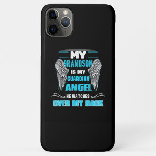 Mijn kleinzoon is mijn Guardian Angel iPhone 11 Pro Max Hoesje
