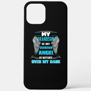 Mijn kleinzoon is mijn Guardian Angel iPhone 12 Pro Max Hoesje