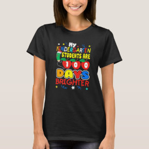 Mijn kleuters zijn 100 dagen helderder thee t-shirt
