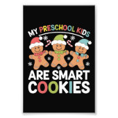 Mijn kleuterschool Kinderen zijn Smart Cookies Tea Foto Afdruk (Voorkant)