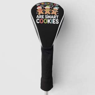 Mijn kleuterschool Kinderen zijn Smart Cookies Tea Golfheadcover