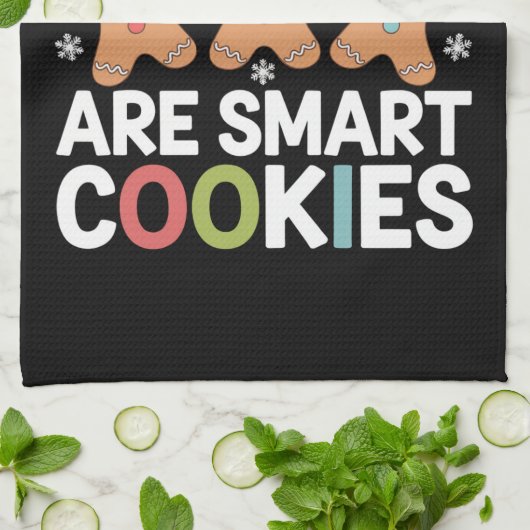 Mijn kleuterschool Kinderen zijn Smart Cookies Tea Theedoek (Gevouwen)