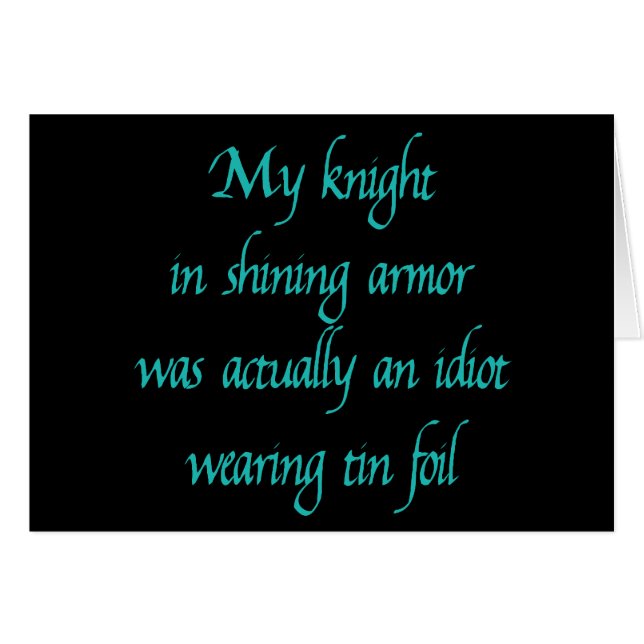 Mijn Knight in Shining Armor (Voorkant Horizontaal)