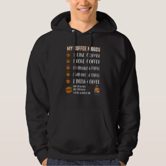 Mijn koffie houdt van liefde die Ran uit Miss Drin Hoodie