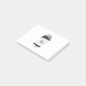 Mijn koffie is sterk, dus dat ben ik ook post-it® notes (Schuin)