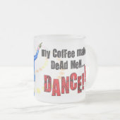 Mijn koffie... matglas koffiemok (Voorkant rechts)