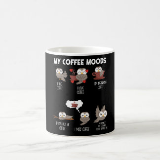 Mijn koffie Moods Owl Gift Owl Lovers Coffee Gift Koffiemok