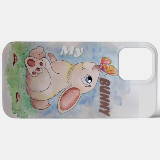 Mijn konijn Case-Mate iPhone case (Achterkant (horizontaal))