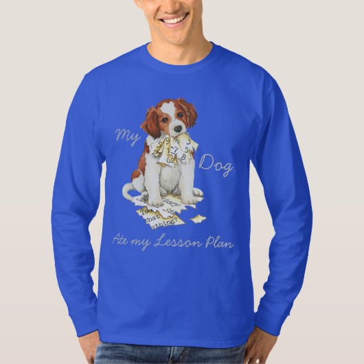 Mijn Kooiker Ate Mijn Lesson Plan T-shirt (Voorkant)