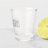 Mijn kostbare grappige geschenk shot glas (Rechts)