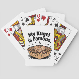 Mijn Kugel is een beroemde grappige Chanoeka Joods Pokerkaarten