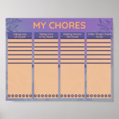 mijn kurkgrafiek poster (Voorkant)