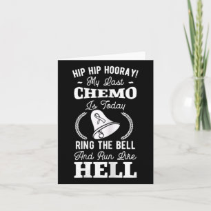 Mijn laatste chemo Chemotherapie Cancer Awareness Kaart