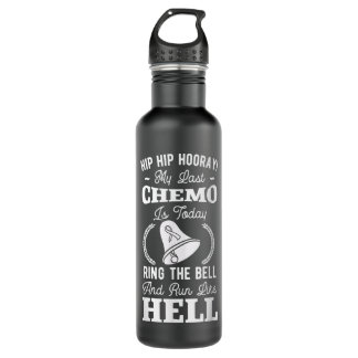 Mijn laatste chemo Chemotherapie Cancer Awareness  Waterfles