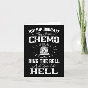 Mijn Laatste Chemo Shirt Chemotherapie Kankerbewus Kaart