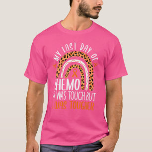 Mijn laatste chemokuur Het was zwaar maar ik was s T-shirt