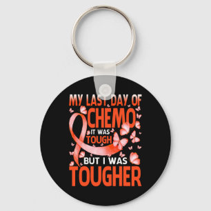 Mijn laatste dag Chemo RSD CRPS Awareness Butter Sleutelhanger