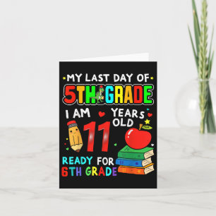 Mijn laatste dag van de 5e klas Afstuderen klaar v Kaart