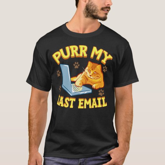 Mijn laatste e-mail Spint T-shirt (Voorkant)