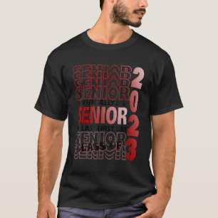 Mijn laatste eerste dag, senior 2023, terug naar s t-shirt