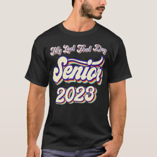 Mijn laatste eerste dag, senior 2023, terug naar s t-shirt