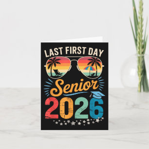Mijn laatste eerste dag Senior 2026 Terug naar sch Kaart