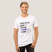 Mijn laatste schone T-shirt (Voorkant volledig)